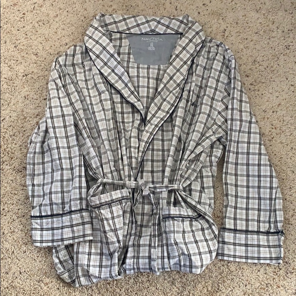 Men’s L/XL Lightweight cotton robe